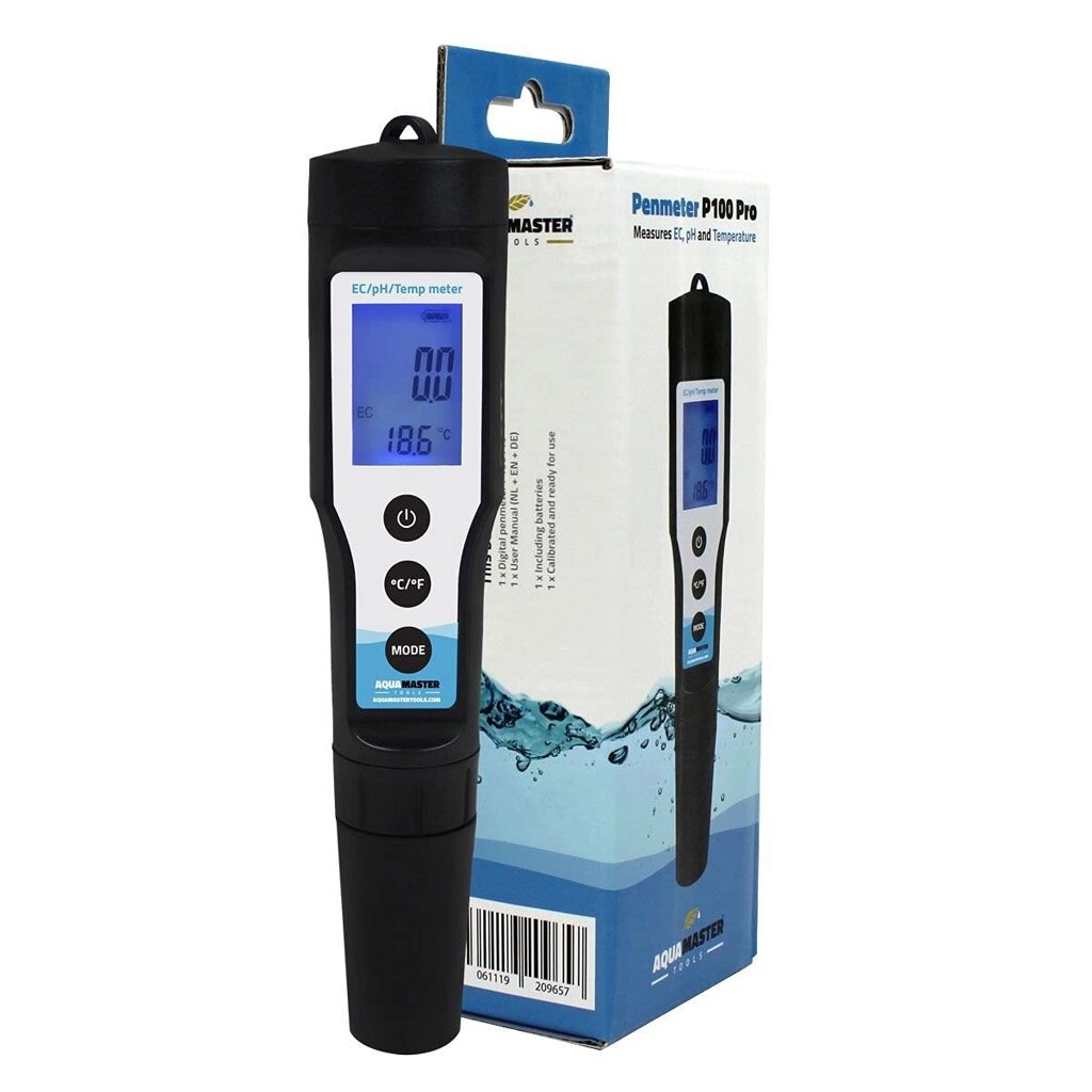 Aquamaster Combo pen P110 Pro pH EC Temperature от компании "КазГидропоника" - фото 1