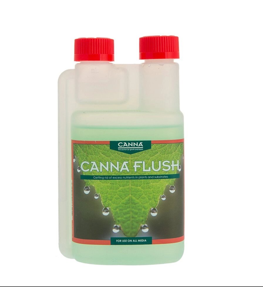 CANNA FLUSH очистка от излишков солей, 0.25 L от компании "КазГидропоника" - фото 1