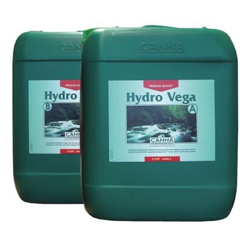 CANNA Hydro Vega A+B, 5 L (hard water) от компании "КазГидропоника" - фото 1