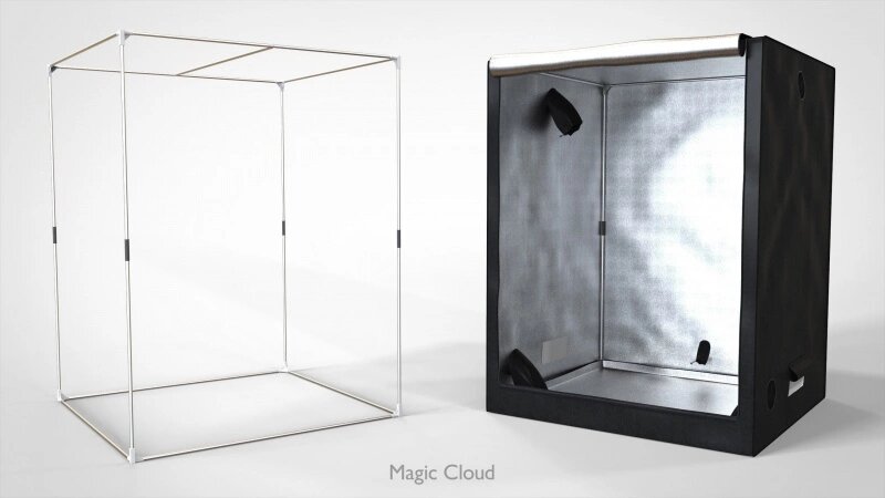 Гроубокс Magic Cloud MagicBox 150х150х200 см ##от компании## "КазГидропоника" - ##фото## 1