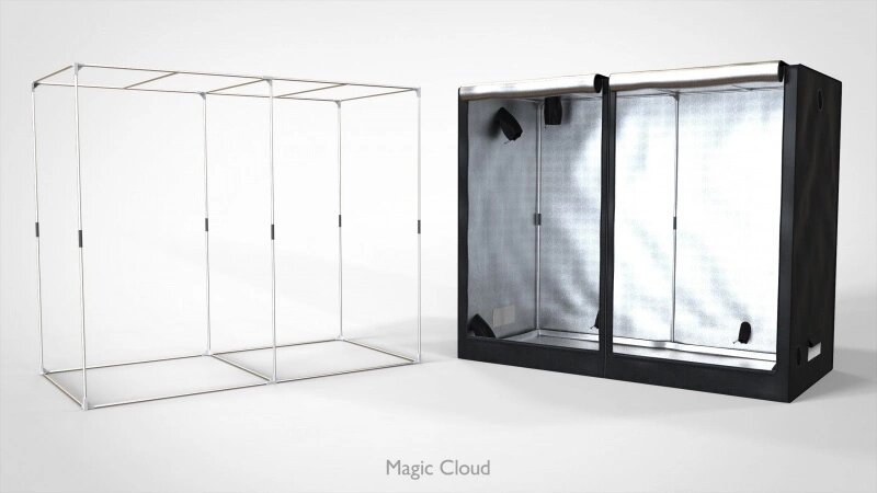 Гроубокс Magic Cloud MagicBox 240х120х200 см ##от компании## "КазГидропоника" - ##фото## 1