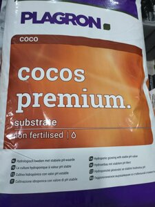 Кокосовый субстрат PLAGRON cocos premium 50 L Очищен от солей и примесей. Буферизирован.