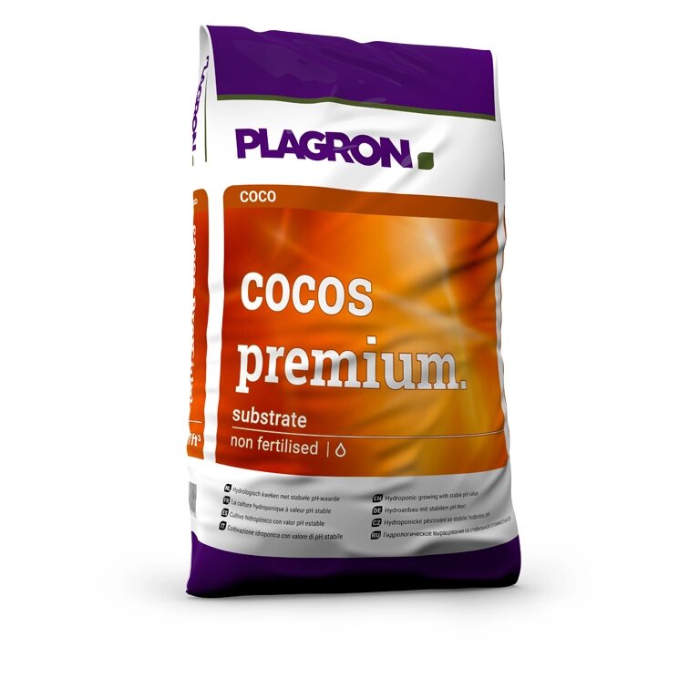 Кокосовый субстрат PLAGRON cocos premium 50 L от компании "КазГидропоника" - фото 1