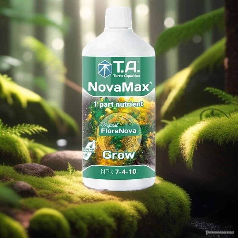 Минеральное удобрение T. A. NovaMax Grow  0.5L от компании "КазГидропоника" - фото 1