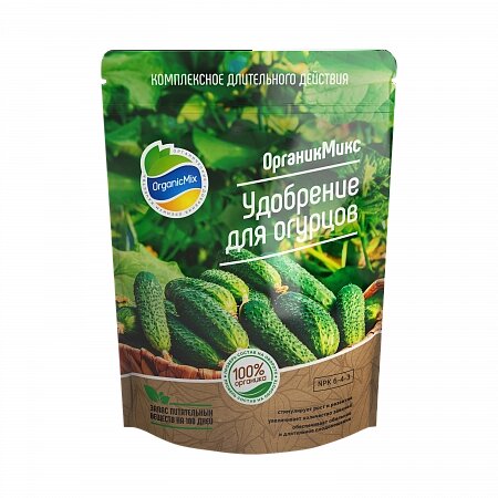 Organic Mix  Удобрение для огурцов 850 гр от компании "КазГидропоника" - фото 1