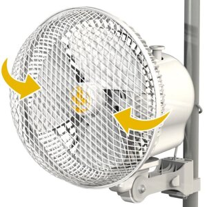 Вентилятор Monkey Fan, 20 W (двухскоростной) поворотный в Астане от компании "КазГидропоника"
