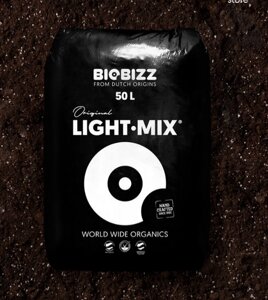 Грунт для рассады стартовый BioBizz Light-Mix 50 L в Астане от компании "КазГидропоника"