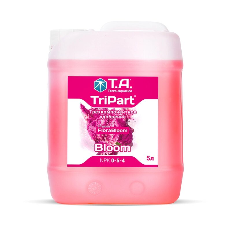 Tri. Part Bloom/Flora Bloom GHE 5л. Удобрение жидкое для гидропоники - розница