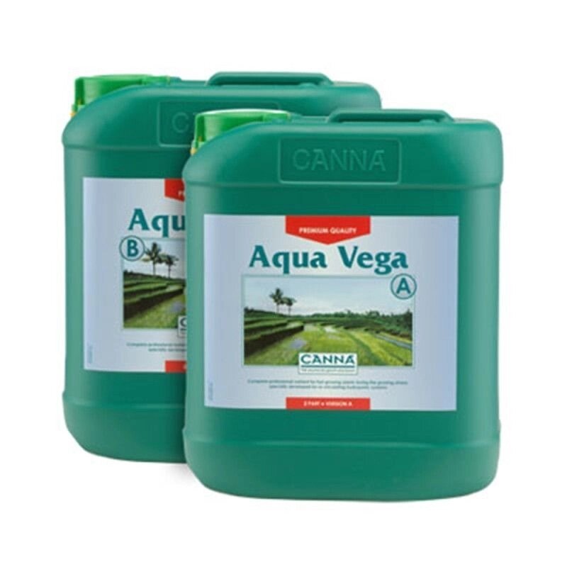 CANNA aqua vega A+B, 5 L - скидка