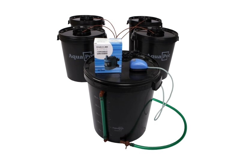 Установка Aqua. Pot XL 4 (без компрессора, с помпой) - преимущества