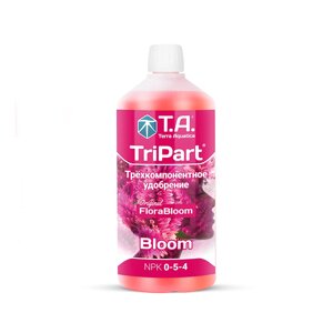 Удобрение жидкое для гидропоники TriPart Bloom/Flora Bloom  GHE 1л в Астане от компании "КазГидропоника"