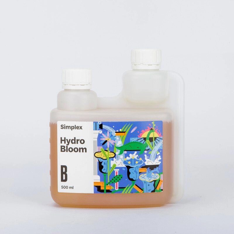SIMPLEX Hydro Bloom А+В 0,5 L от компании "КазГидропоника" - фото 1