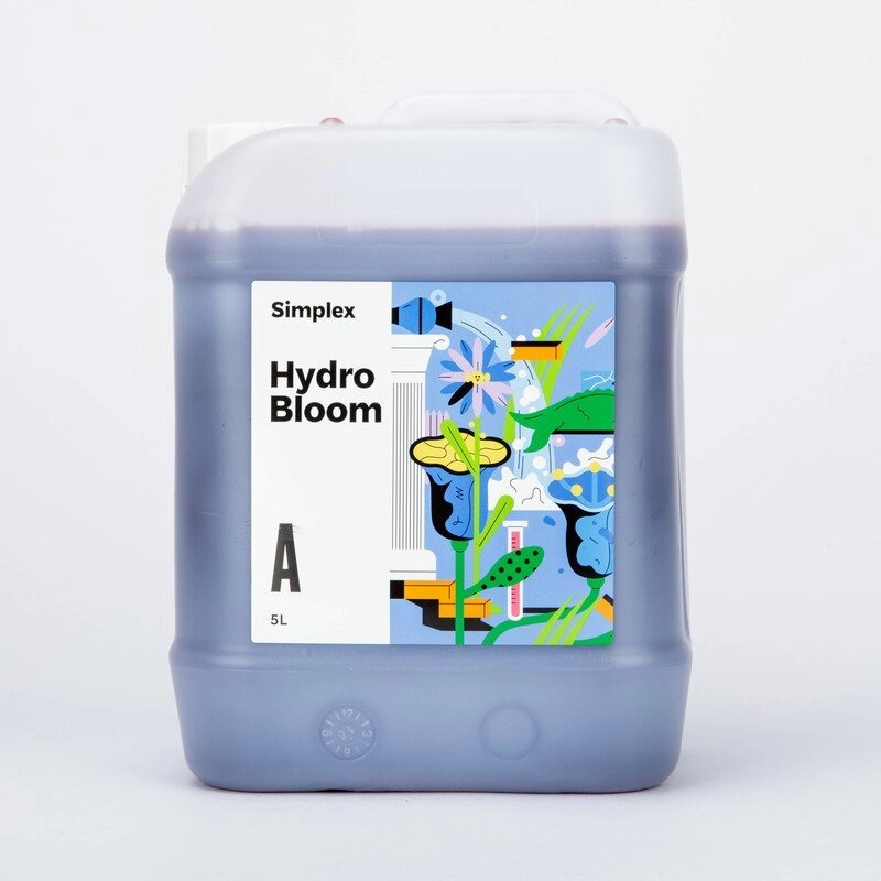 SIMPLEX Hydro Bloom А+В 5 L от компании "КазГидропоника" - фото 1