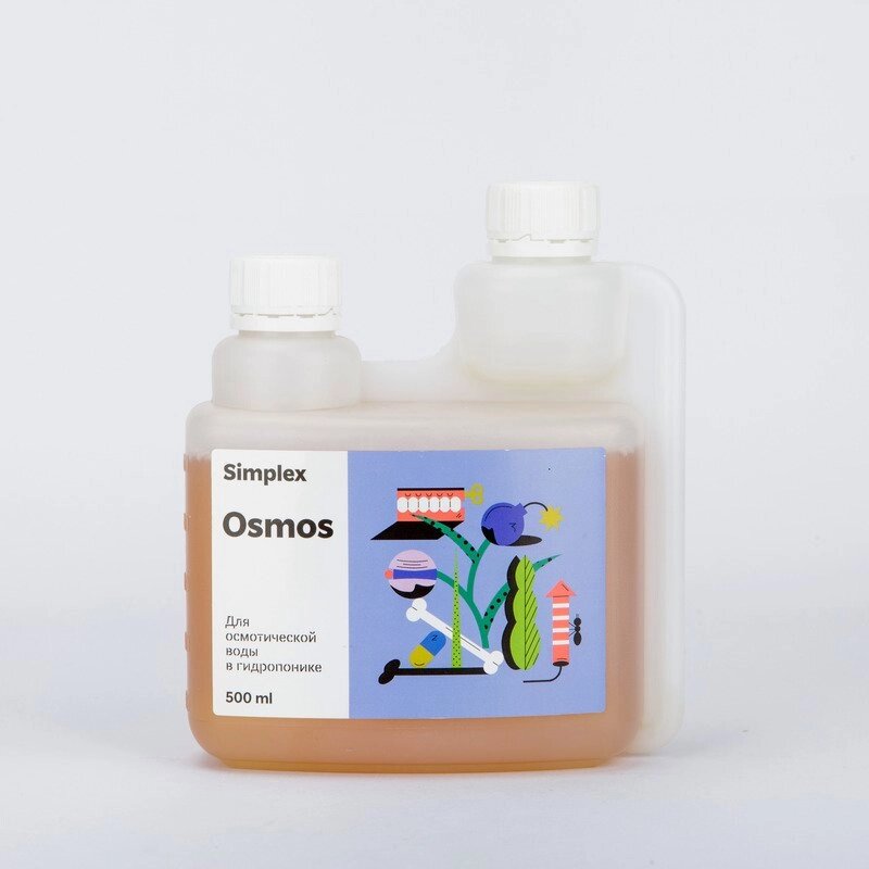 SIMPLEX Osmos 0,5 L (добавка для осмотической воды) от компании "КазГидропоника" - фото 1