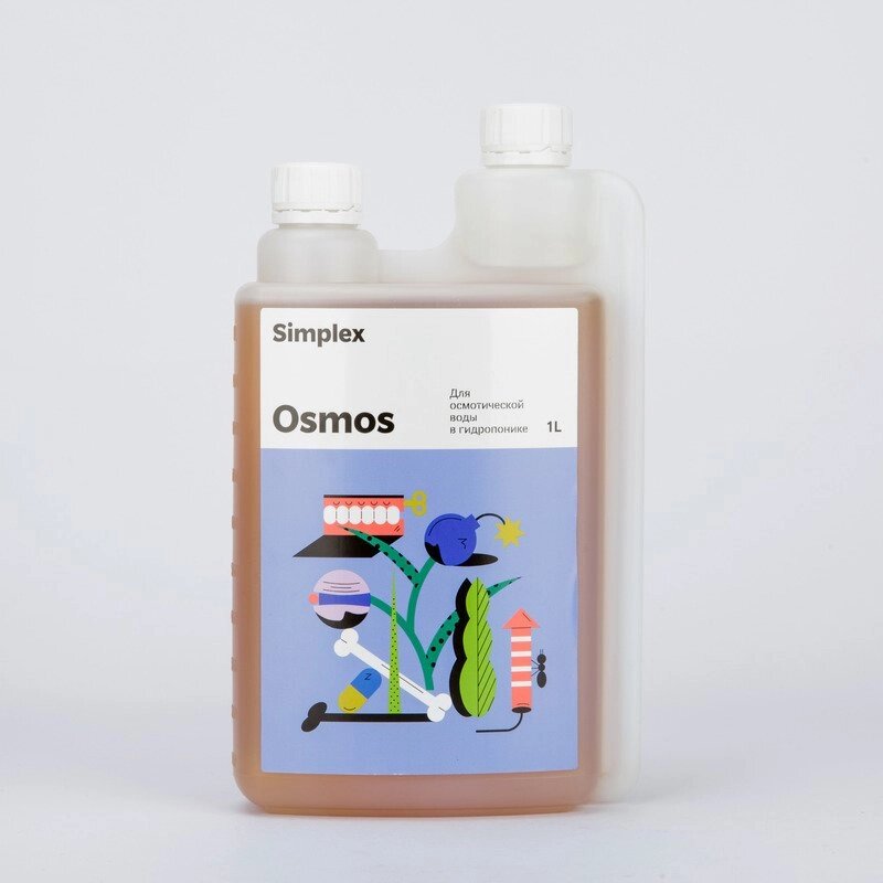 SIMPLEX Osmos 1 L (добавка для осмотической воды) от компании "КазГидропоника" - фото 1