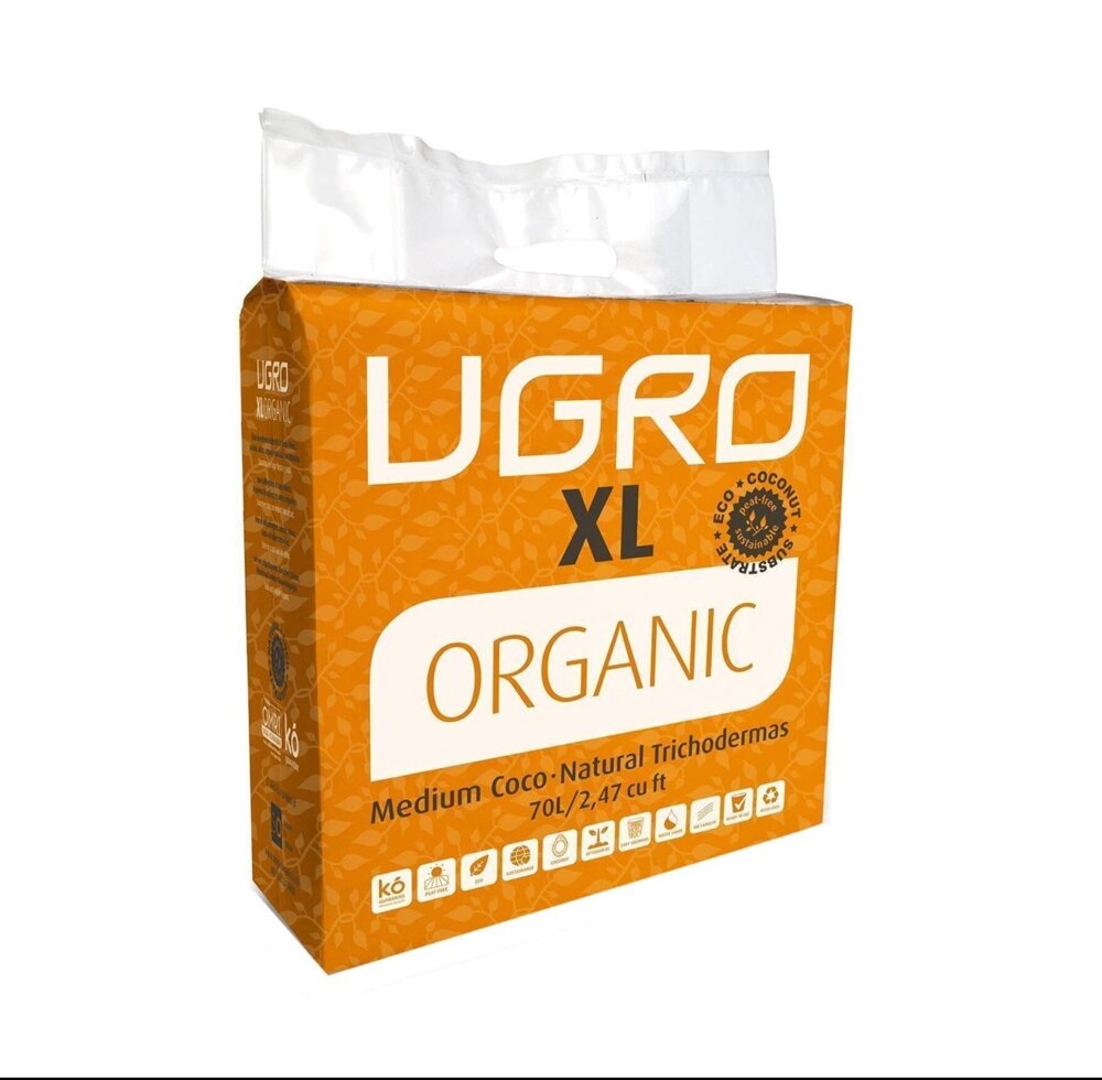 Субстрат кокосовый UGro XL Organic от компании "КазГидропоника" - фото 1