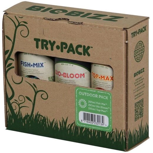 Try pack Outdoor 0.25 L BioBizz от компании "КазГидропоника" - фото 1