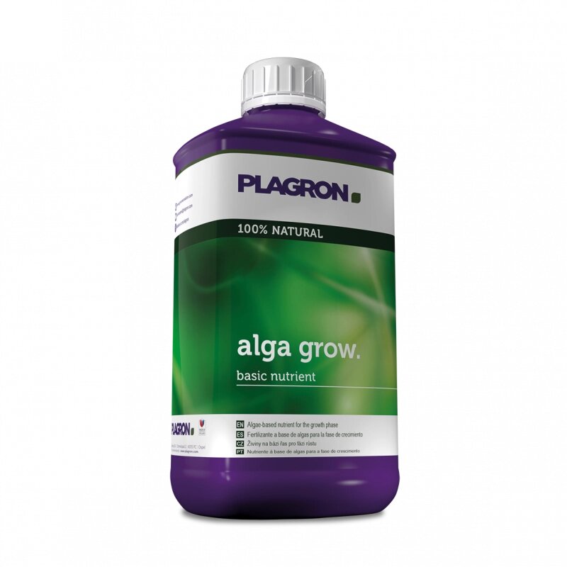 Удобрение PLAGRON Alga grow 100 мл от компании "КазГидропоника" - фото 1