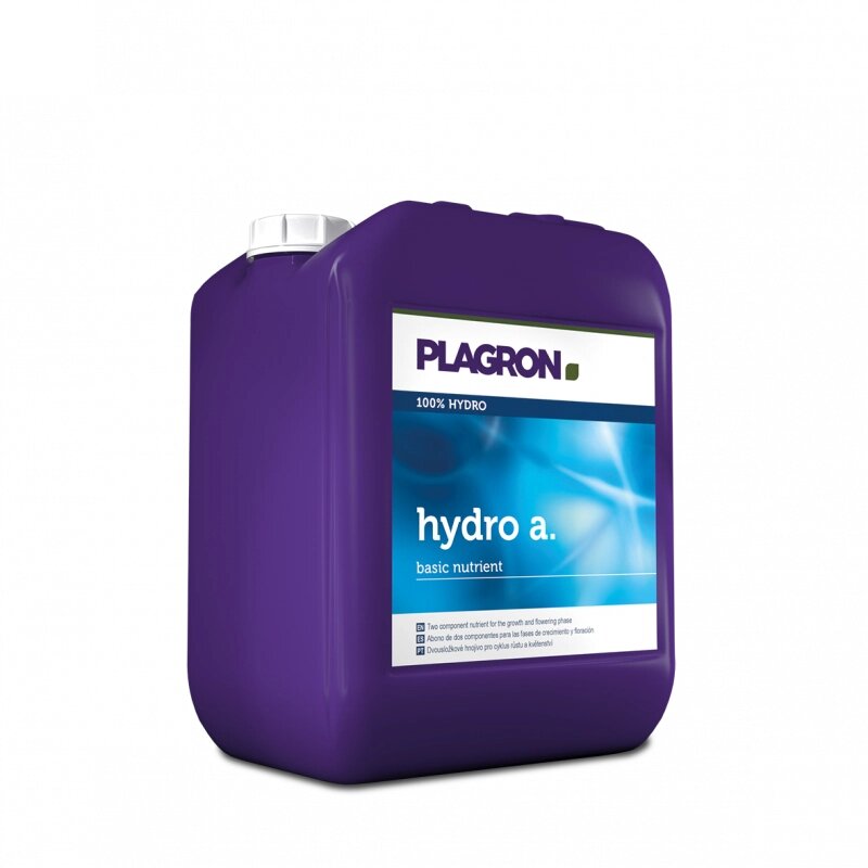 Удобрение PLAGRON Hydro A+В 5 л от компании "КазГидропоника" - фото 1