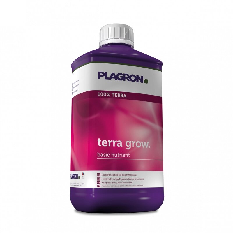 Удобрение PLAGRON Terra grow 1 л ##от компании## "КазГидропоника" - ##фото## 1
