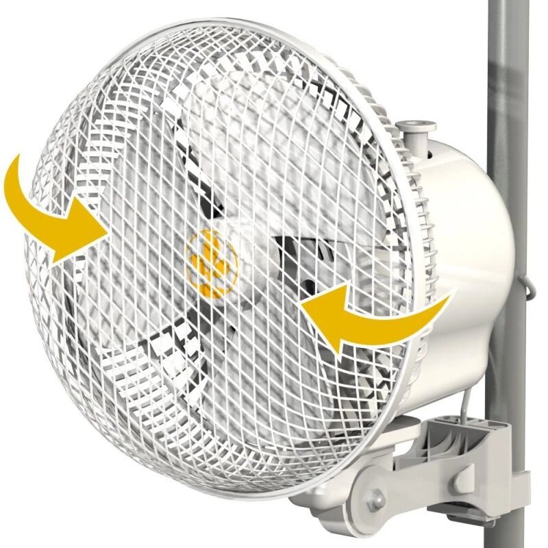 Вентилятор Monkey Fan, 20 W (двухскоростной) поворотный от компании "КазГидропоника" - фото 1