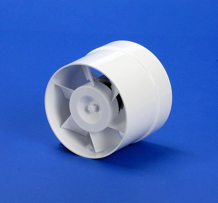 Встраиваемый вентилятор ЕК125,  150 м3/час (Europlast) от компании "КазГидропоника" - фото 1