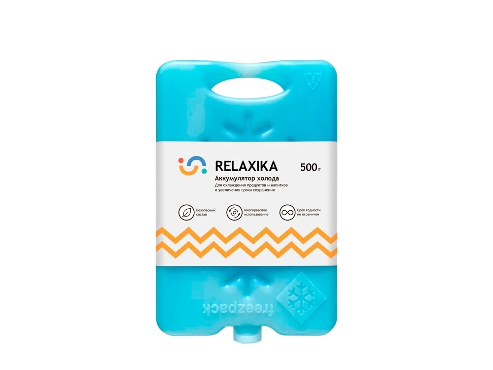 Аккумулятор холода Relaxika 500 г от компании ТОО VEER Company Group / Одежда и сувениры с логотипом - фото 1