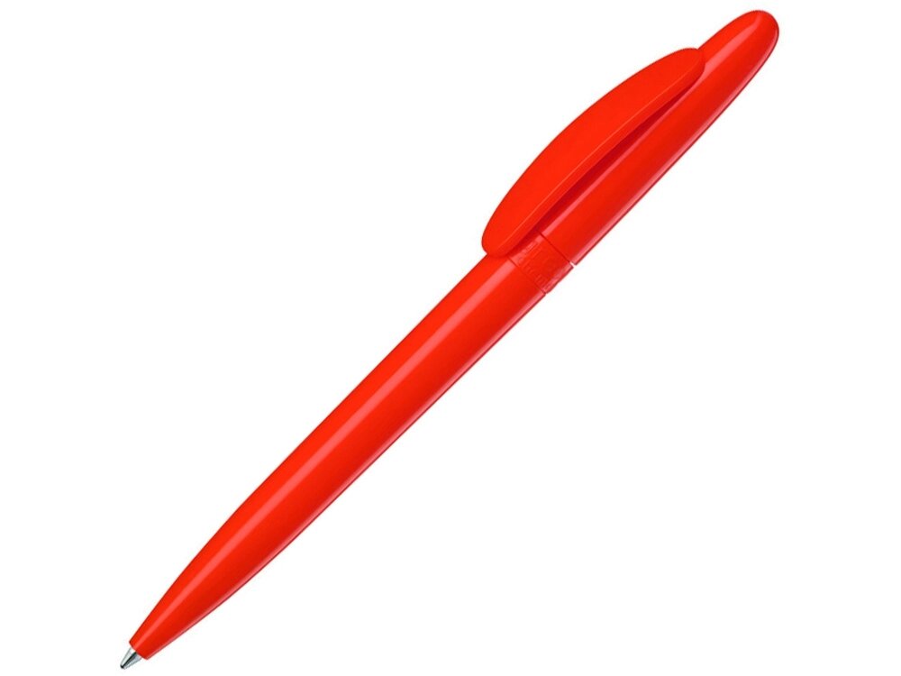 Антибактериальная шариковая ручка Icon green, красный от компании ТОО VEER Company Group / Одежда и сувениры с логотипом - фото 1