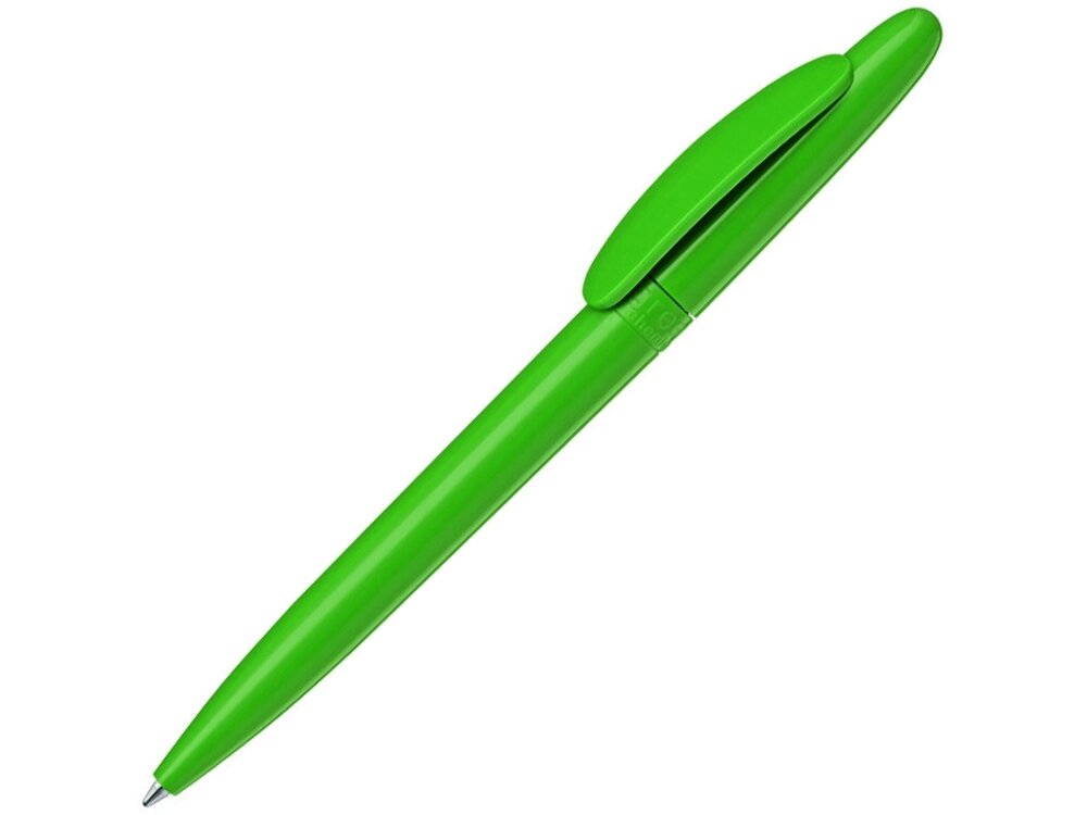 Антибактериальная шариковая ручка Icon green, зеленый от компании ТОО VEER Company Group / Одежда и сувениры с логотипом - фото 1