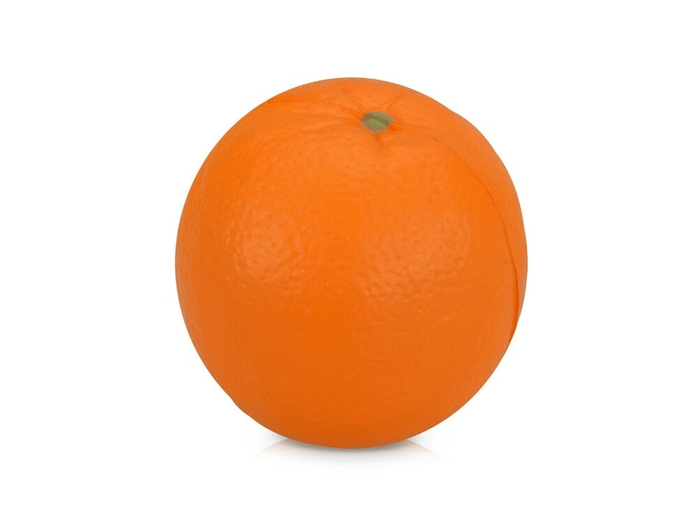 Антистресс Апельсин, оранжевый от компании ТОО VEER Company Group / Одежда и сувениры с логотипом - фото 1