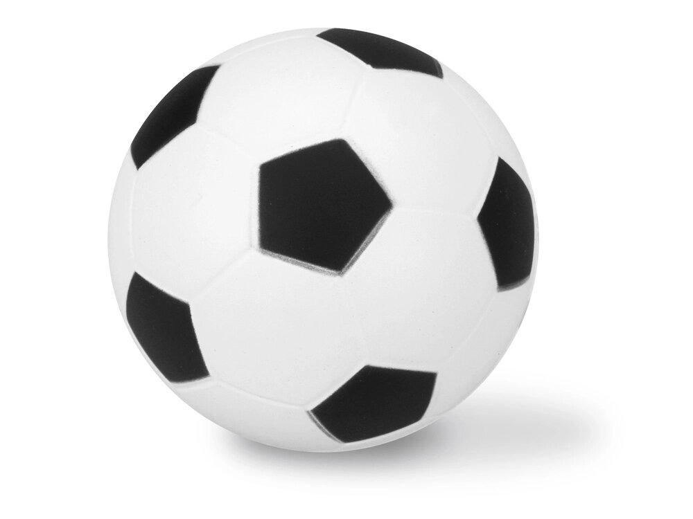 Антистресс Football, белый/черный от компании ТОО VEER Company Group / Одежда и сувениры с логотипом - фото 1
