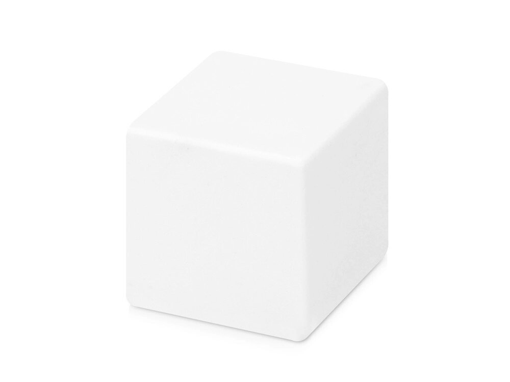 Антистресс Куб, белый (Р) от компании ТОО VEER Company Group / Одежда и сувениры с логотипом - фото 1