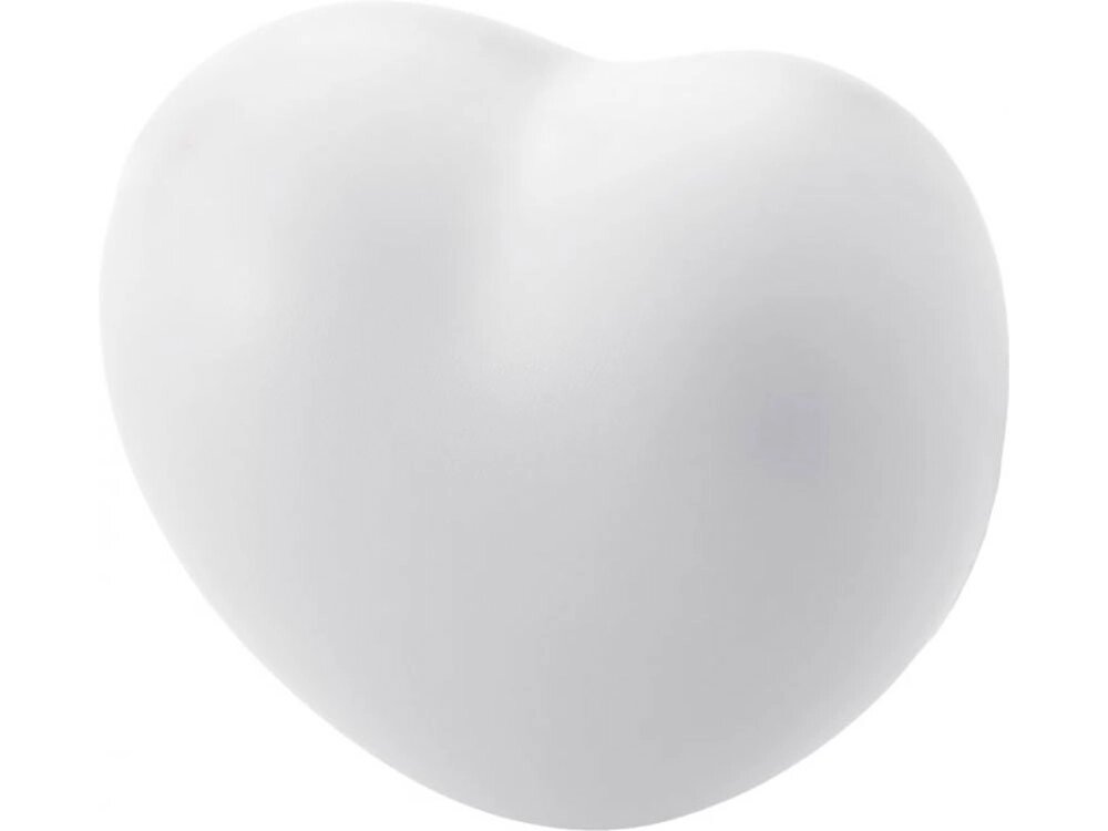 Антистресс в форме сердца, белый от компании ТОО VEER Company Group / Одежда и сувениры с логотипом - фото 1