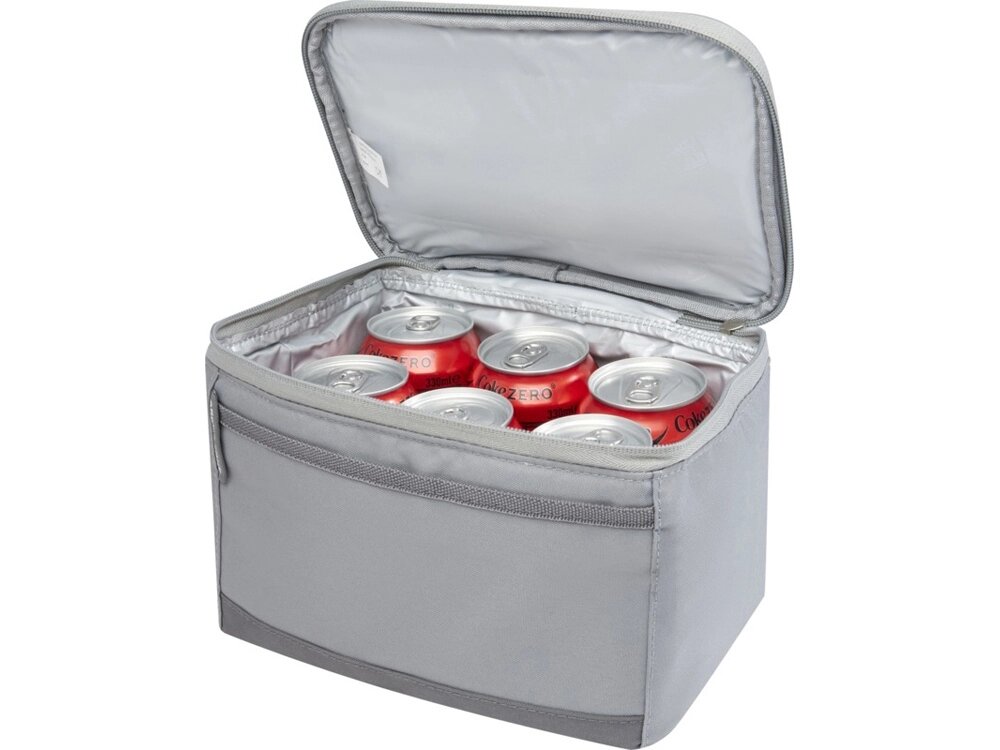 Arctic Zone Repreve, сумка-холодильник из переработанного материала, для обеда, объем 2,13 л, серый от компании ТОО VEER Company Group / Одежда и сувениры с логотипом - фото 1