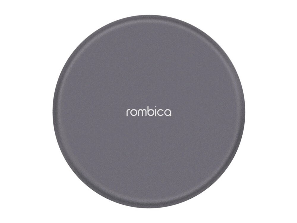 Беспроводное зарядное устройство Rombica NEO Q1 Quick, серый от компании ТОО VEER Company Group / Одежда и сувениры с логотипом - фото 1