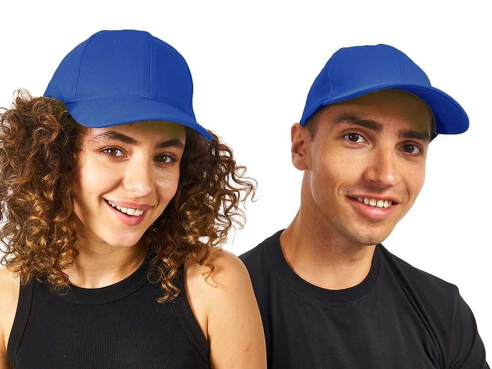 Бейсболка Detroit 6-ти панельная, классический синий от компании ТОО VEER Company Group / Одежда и сувениры с логотипом - фото 1