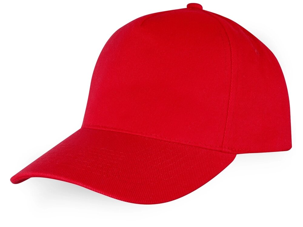 Бейсболка Florida 5-ти панельная, красный от компании ТОО VEER Company Group / Одежда и сувениры с логотипом - фото 1