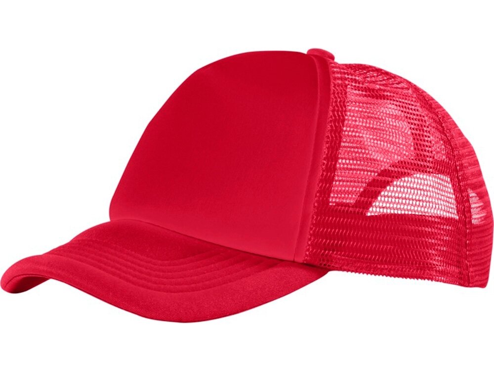 Бейсболка Trucker, красный от компании ТОО VEER Company Group / Одежда и сувениры с логотипом - фото 1