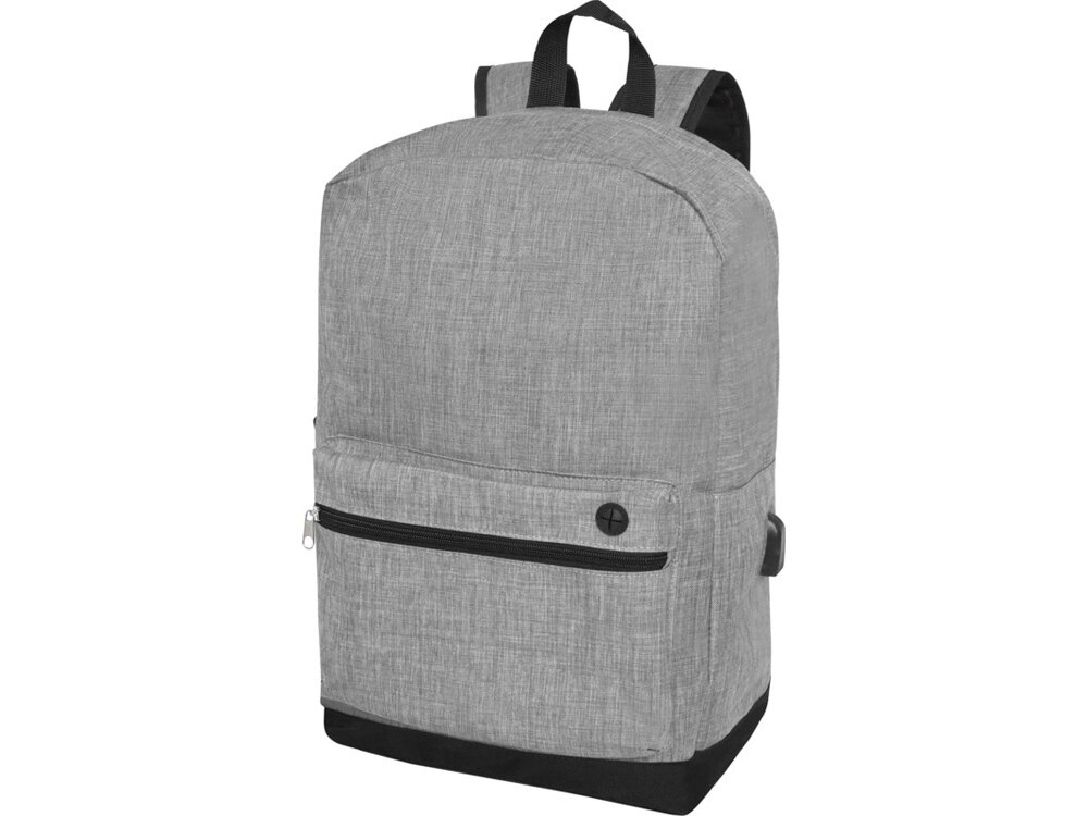 Бизнес-рюкзак для ноутбука 15,6 Hoss, heather medium grey от компании ТОО VEER Company Group / Одежда и сувениры с логотипом - фото 1