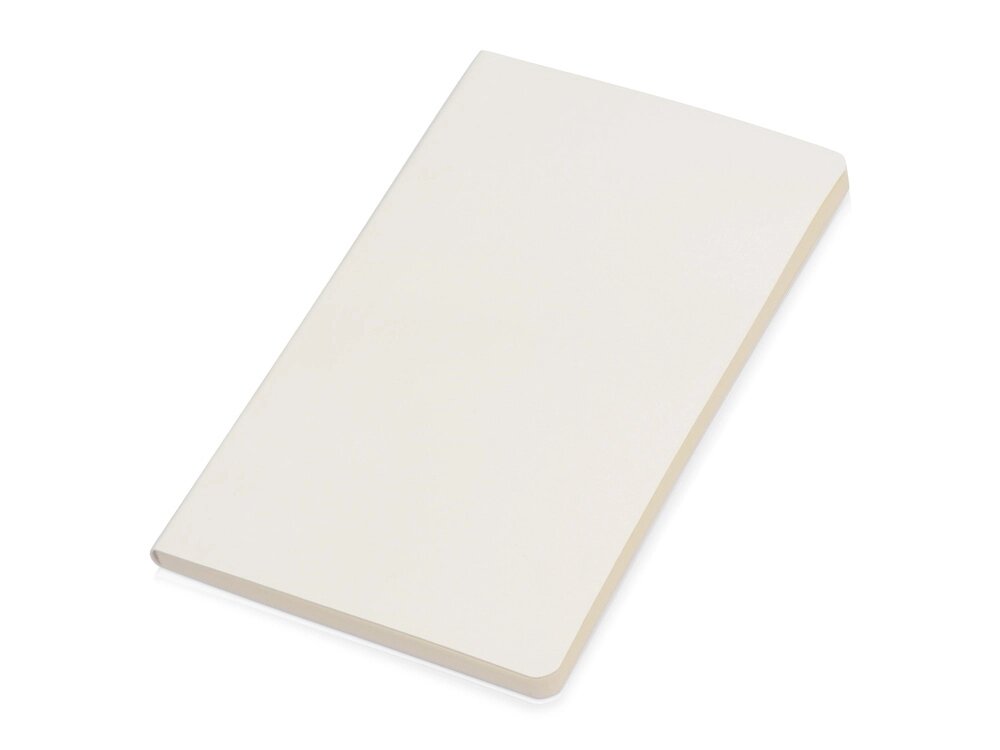 Блокнот А5 Softy 13*20,6 см в мягкой обложке, белый (P) от компании ТОО VEER Company Group / Одежда и сувениры с логотипом - фото 1