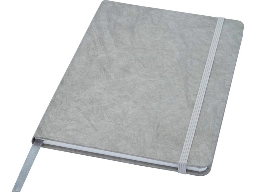 Блокнот Breccia, формат А5, с листами из каменной бумаги, серый от компании ТОО VEER Company Group / Одежда и сувениры с логотипом - фото 1
