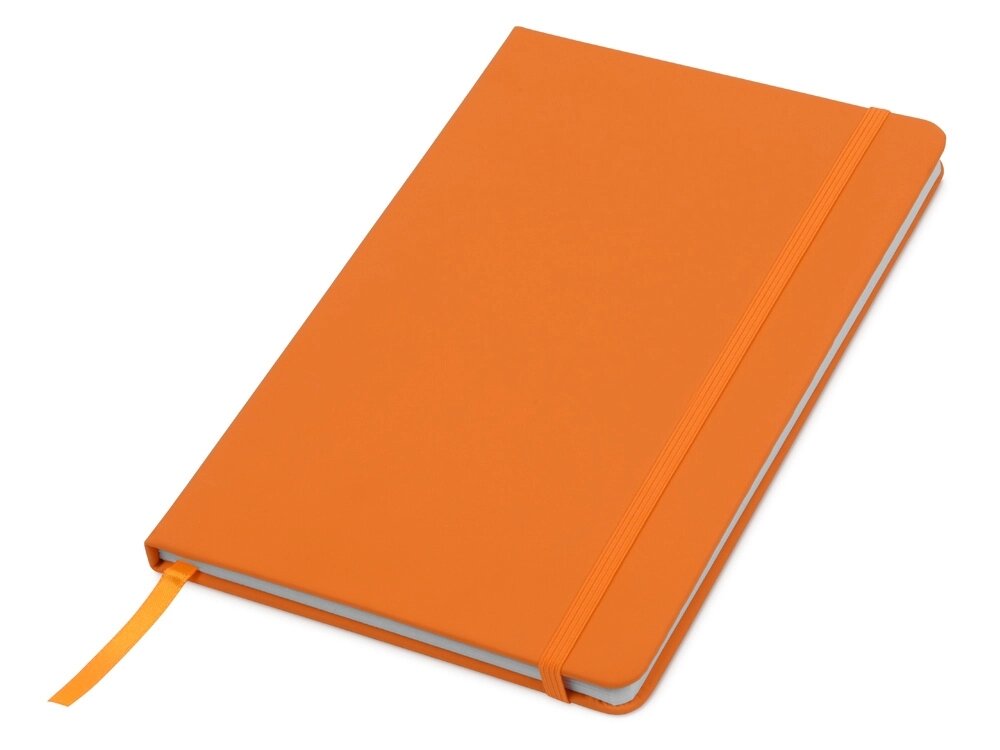 Блокнот Spectrum A5, оранжевый от компании ТОО VEER Company Group / Одежда и сувениры с логотипом - фото 1
