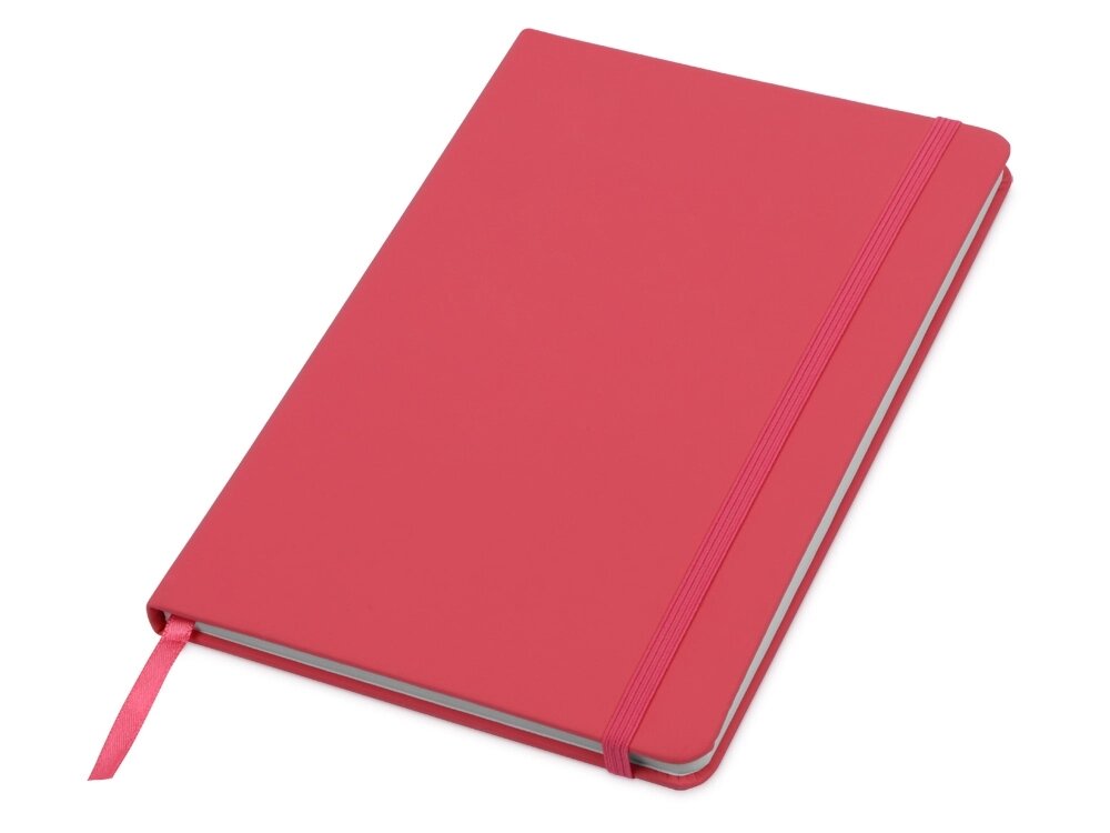 Блокнот Spectrum A5, розовый от компании ТОО VEER Company Group / Одежда и сувениры с логотипом - фото 1