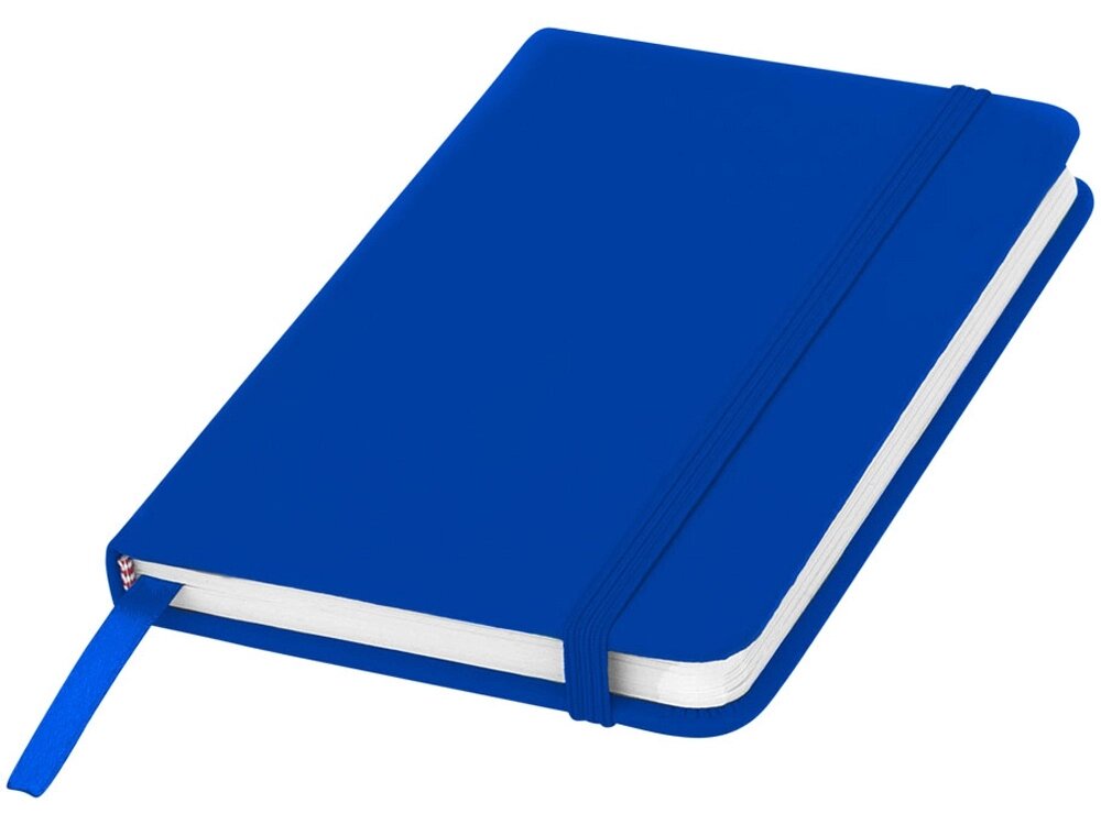Блокнот Spectrum A5 с белыми страницами, ярко-синий от компании ТОО VEER Company Group / Одежда и сувениры с логотипом - фото 1