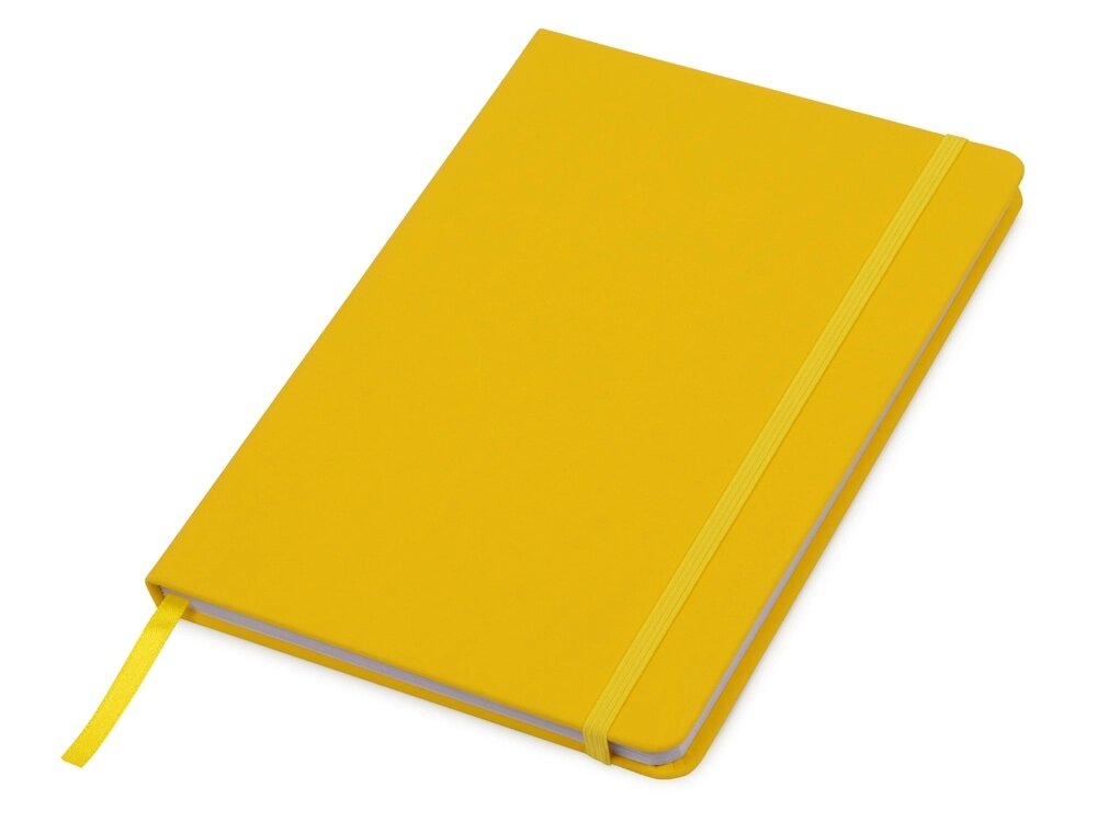 Блокнот Spectrum A5, желтый от компании ТОО VEER Company Group / Одежда и сувениры с логотипом - фото 1