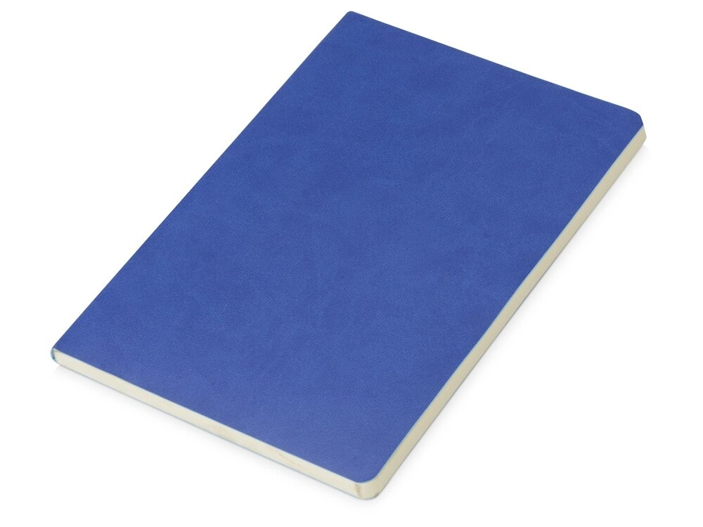 Блокнот Wispy линованный в мягкой обложке, синий от компании ТОО VEER Company Group / Одежда и сувениры с логотипом - фото 1