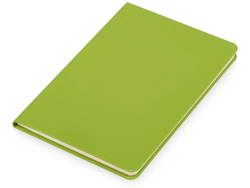 Блокнот Wispy, твердая обложка A5, 64 листа, зеленое яблоко от компании ТОО VEER Company Group / Одежда и сувениры с логотипом - фото 1