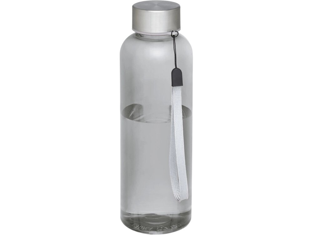 Bodhi бутылка для воды из вторичного ПЭТ объемом 500 мл - черный прозрачный от компании ТОО VEER Company Group / Одежда и сувениры с логотипом - фото 1