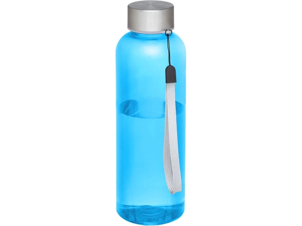 Bodhi бутылка для воды из вторичного ПЭТ объемом 500 мл - светло-голубой прозрачный от компании ТОО VEER Company Group / Одежда и сувениры с логотипом - фото 1