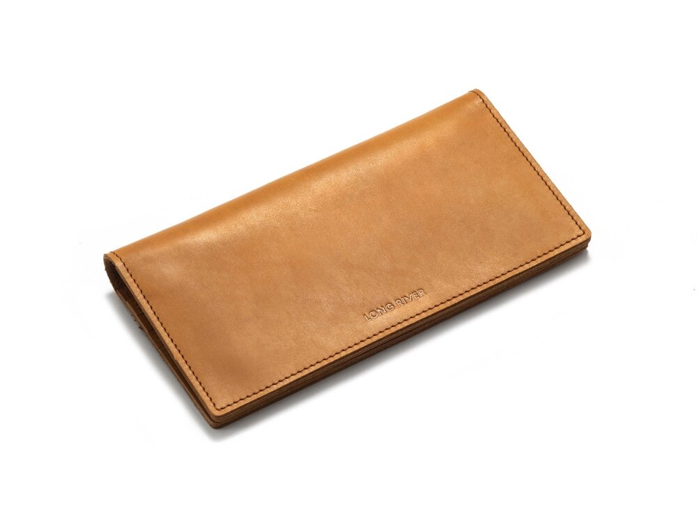 Бумажник Денмарк, оранжевый от компании ТОО VEER Company Group / Одежда и сувениры с логотипом - фото 1